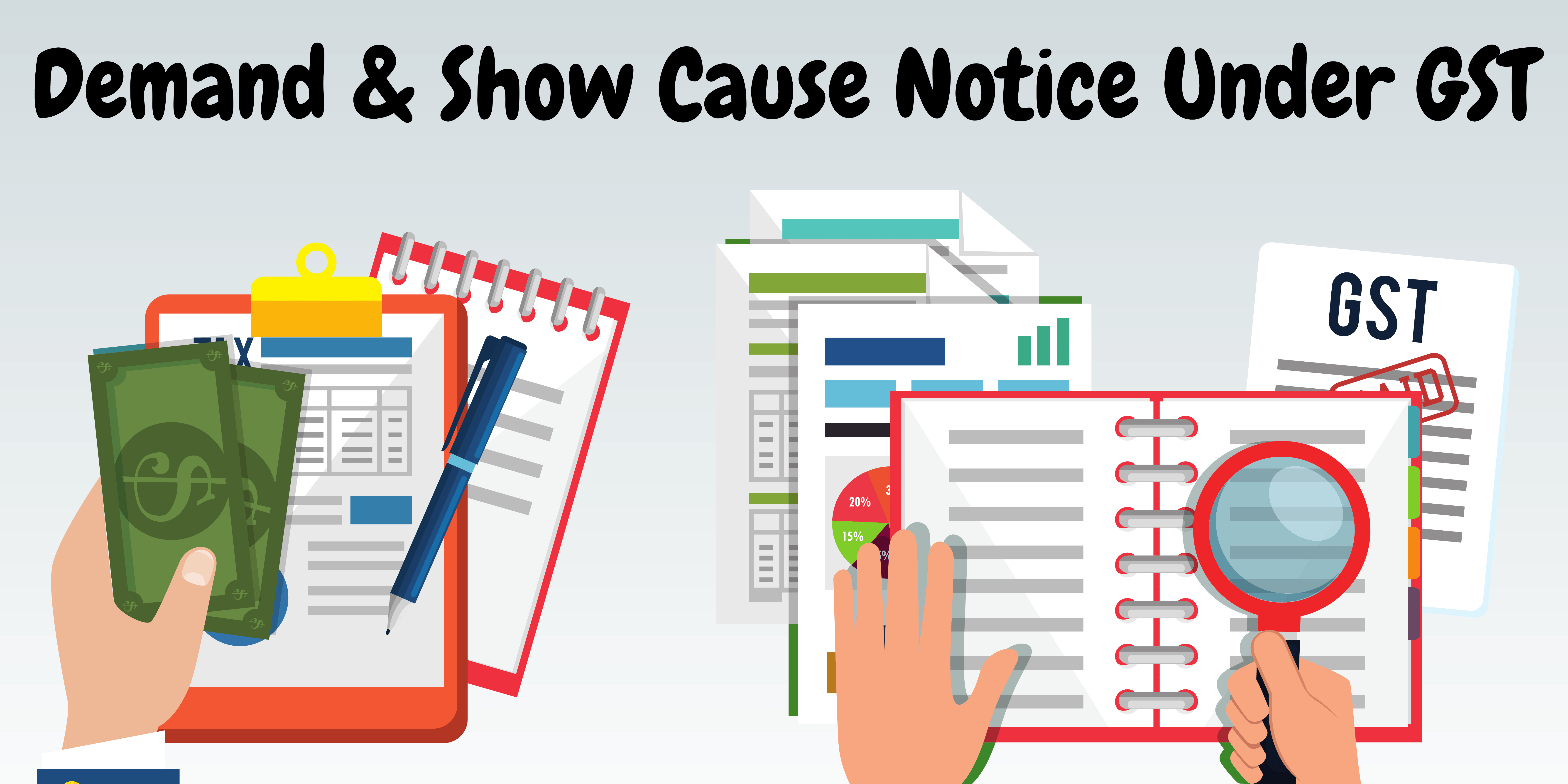 show cause notice under gst