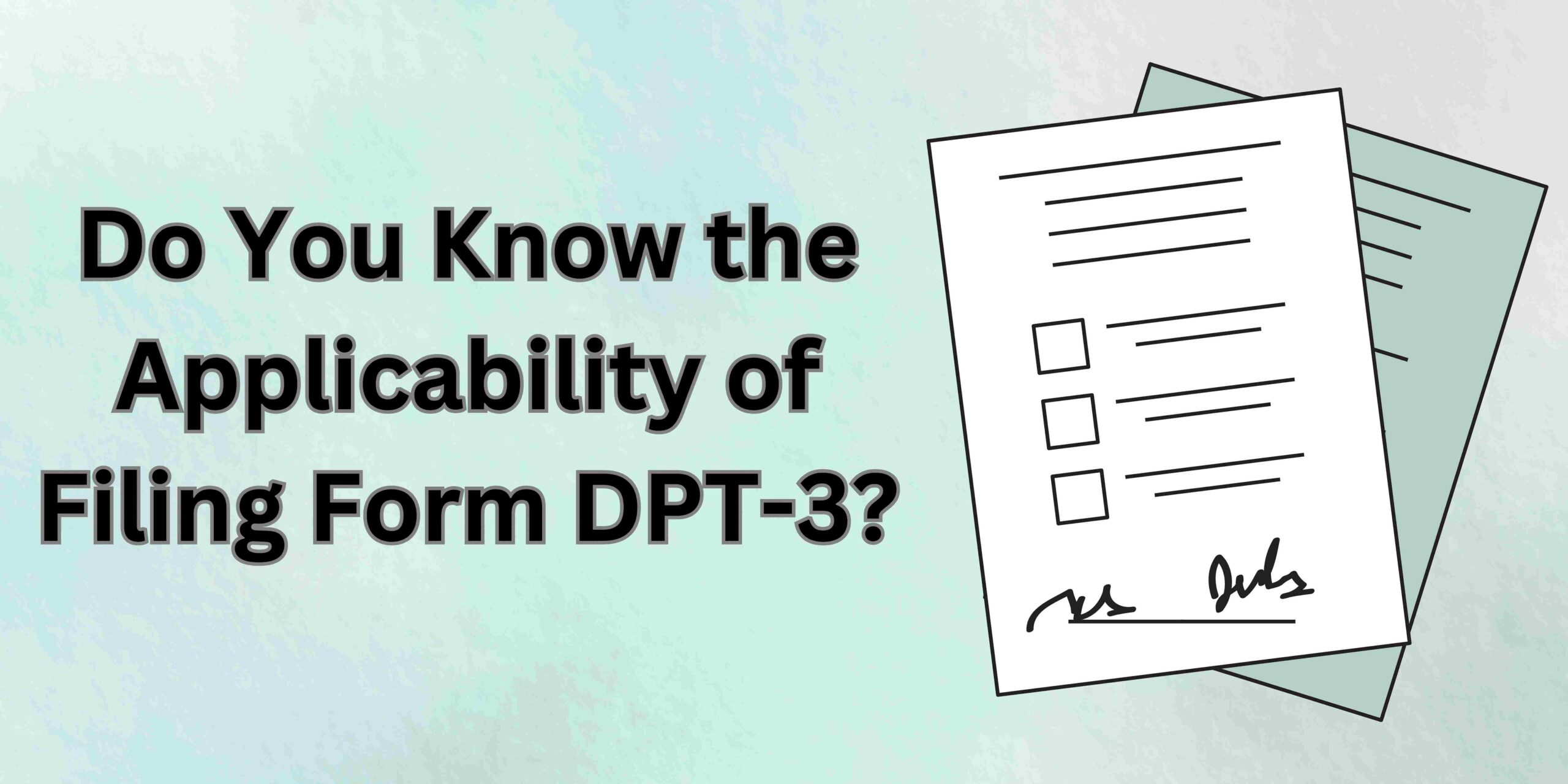 dpt 3 form applicability