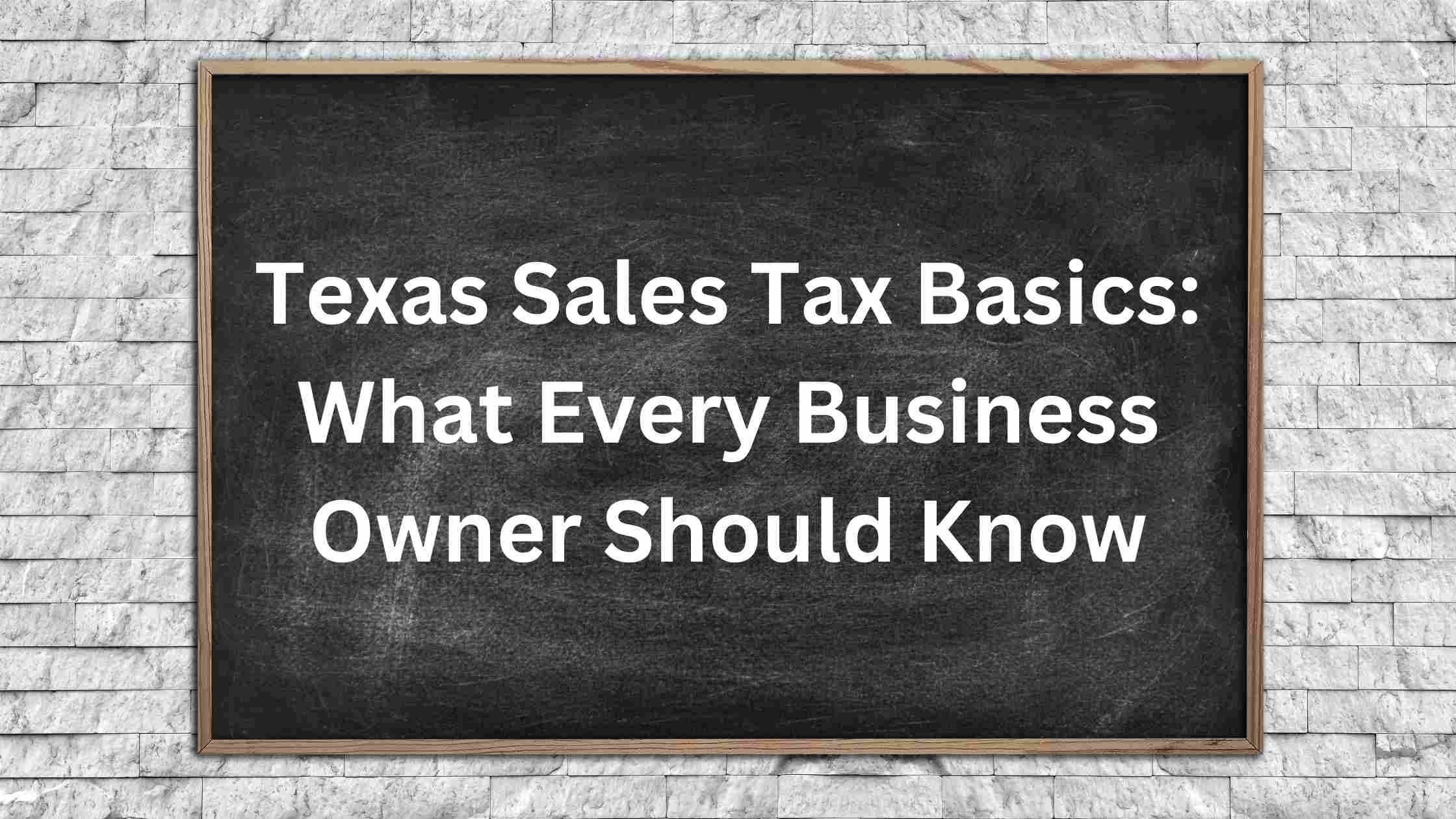 texas tax