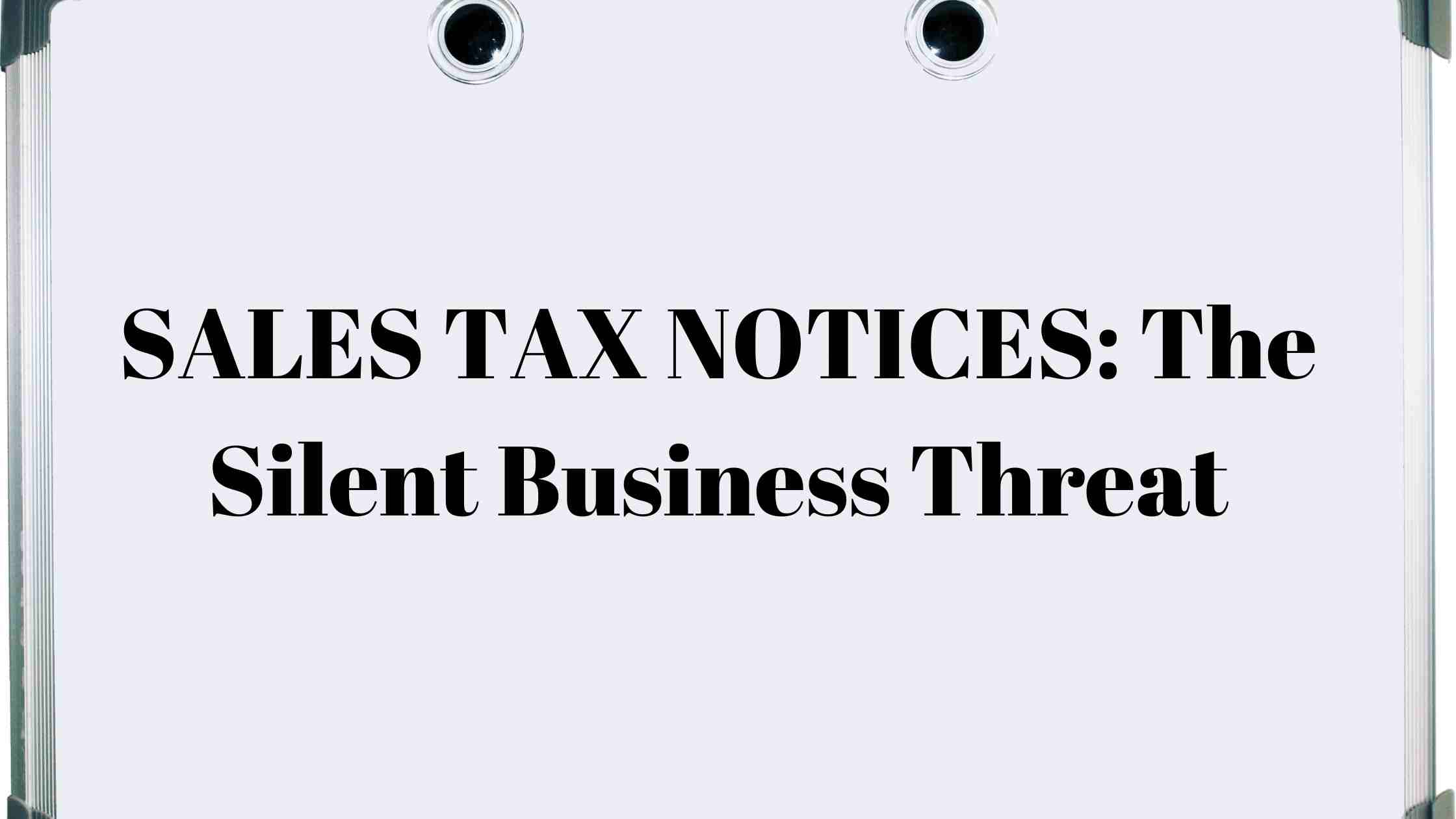 tax notices