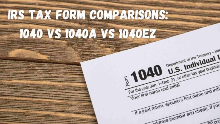 tax form 1040 vs 540